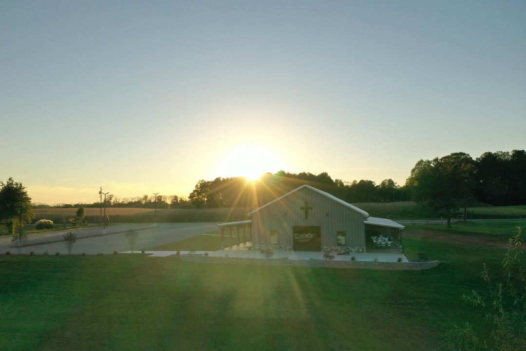 Sunrise view across the pond