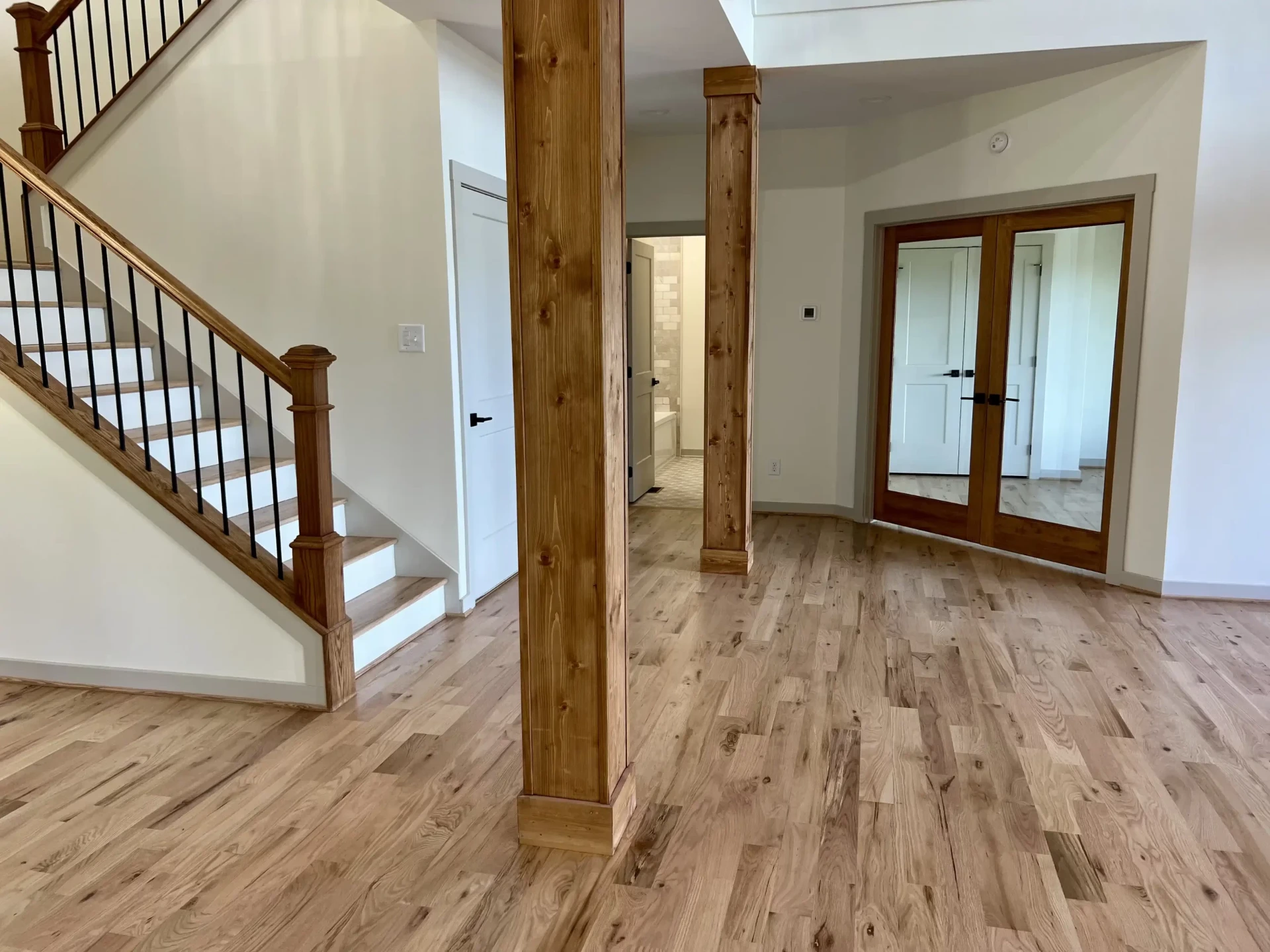 Welborn custom home exterior showing quality siding and roofing construction