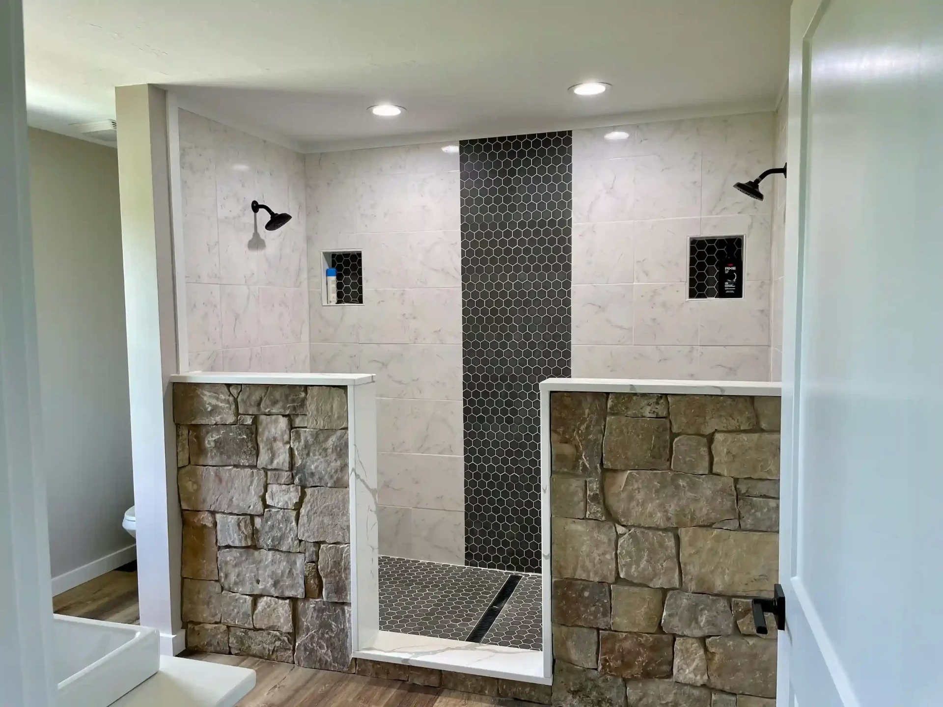 Holbrook custom home bedroom with quality construction and design