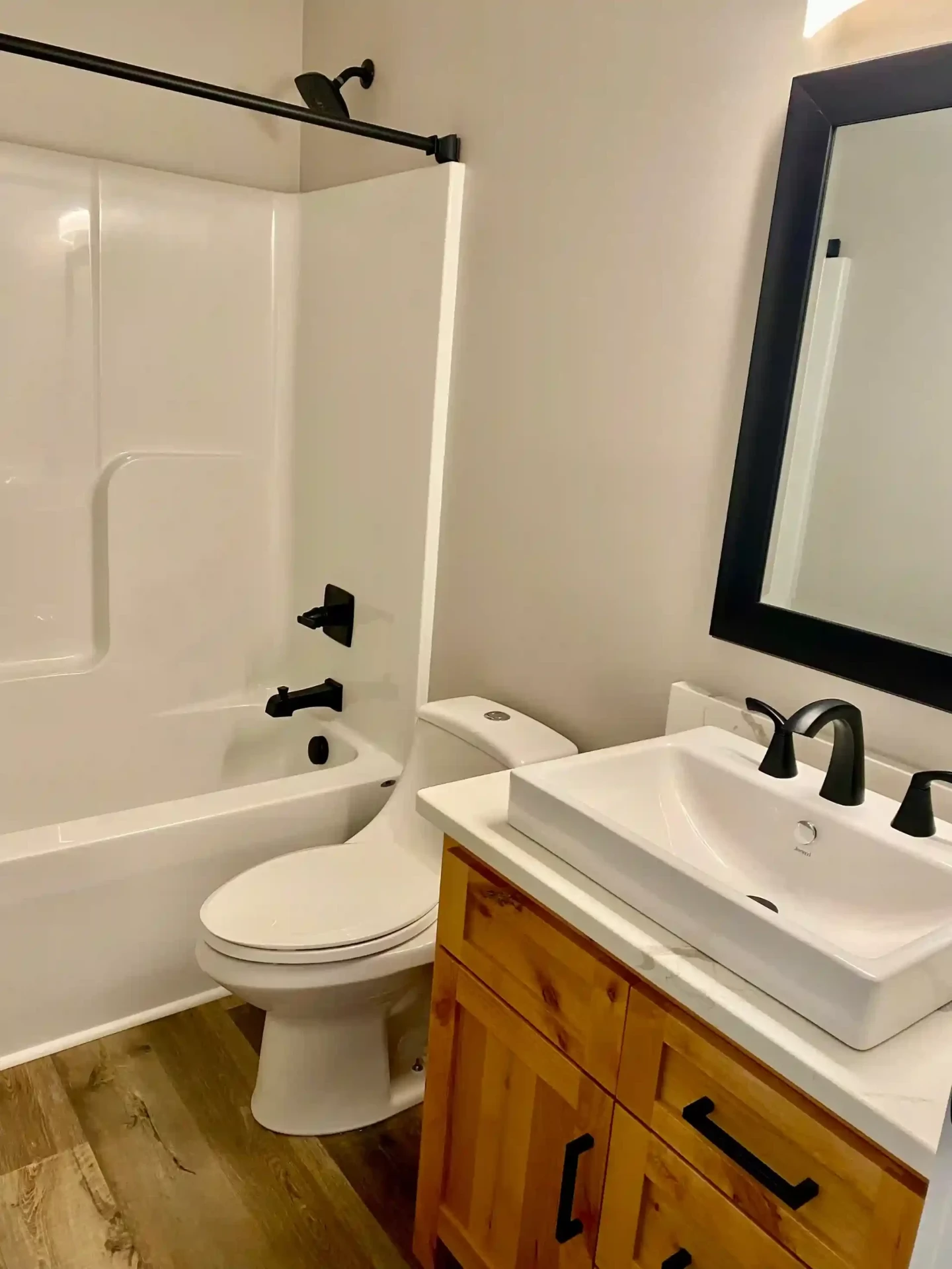 Holbrook custom home living area with professional construction details