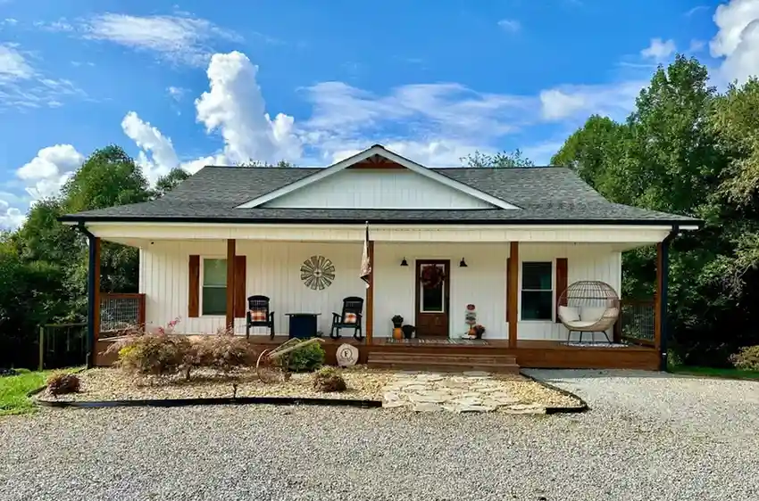 Fender custom home exterior featuring modern architecture and quality construction